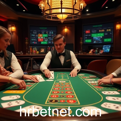 A Experiência Imersiva do Cassino Ao Vivo no HRBet